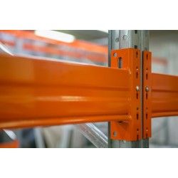 Металлический паллетный фронтальный стеллаж PALLET PRO 2500×1850×1100 мм Heavy Duty (до 12 000 кг) 