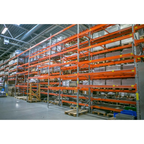 Паллетный фронтальный стеллаж PALLET PRO 2500×1850×1100 мм Heavy Duty для склада