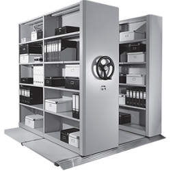 Mobilie arhīvu plaukti