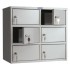 Daudz atvilkņu metāla skapis AMB 45/6