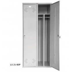 Metāla garderobes skapis LS 21-80P