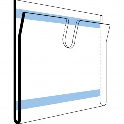 Etiķešu turētājs plastmasas kastītei EF