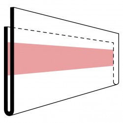 Plauktiņa etiķešu turētājs EH