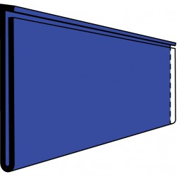 Krāsains plauktu etiķešu turētājs EX