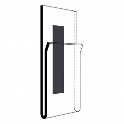 Etiķešu turētājs plauktam SPB