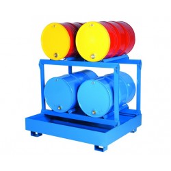 Plaukts ar paliktni mucām 1550x1250x1280, I21022