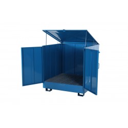 Noliktavas palete mucām 1250x1280x1330 mm, I20043