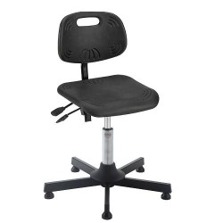 Darba krēsls Classic Econ, poliuretāns, augstums 430-550 mm, metāla kāja, GL6430100 Darba krēsls Classic Econ, poliuretāns, augstums 430-550 mm, metāla kāja, GL6430100