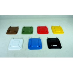 Ielu atkritumu tvertne 120 l, ar zaļu vāku, I231102