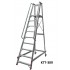 Стремянка 9 ступеней, высота платформы 2260 мм, SKKTT309