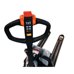 Ratiņi ar pilnībā elektriskiem dakšu ratiņiem, litijs, 1150x540 mm, PU, 1500 kg, ESL15L